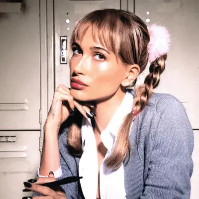 Back view of long mermaid-inspired braid with starfish details