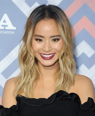 Jamie Chung with ombré hair