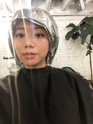 Platinum-blonde transformation