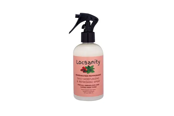 Locsanity Rosewater and Peppermint Daily Moisturizing Spray
