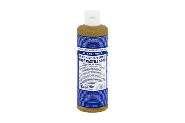 Dr. Bronner’s 18-in-1 Hemp Peppermint Pure-Castille Soap