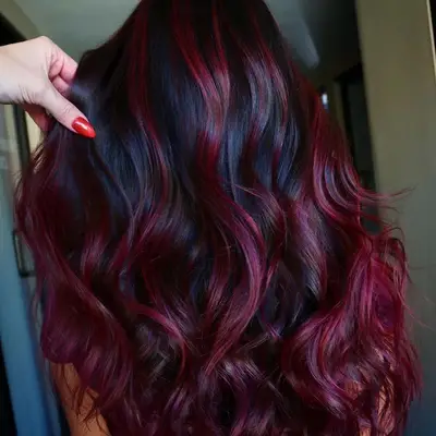 Black Cherry Hair Color Red Velvet