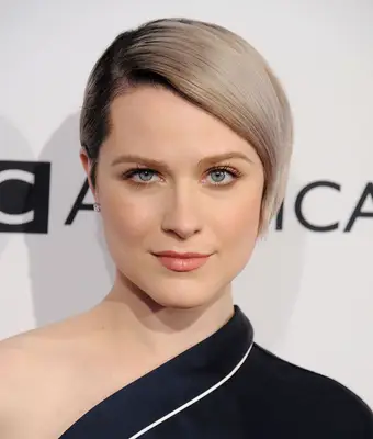 Evan Rachel Wood with side swept pixie