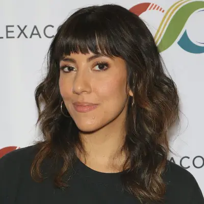 Bob with Bangs Tousled Waves Stephanie Beatriz