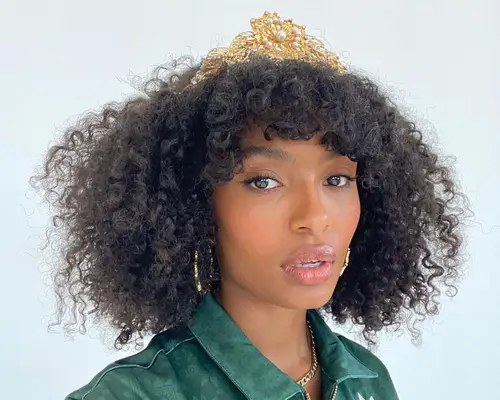 Bob with Bangs Styles Yara Shahidi