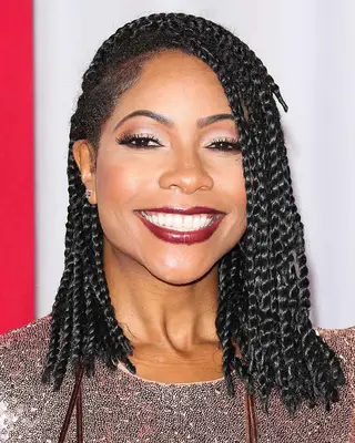 Shahidah Omar in shoulder-length twists