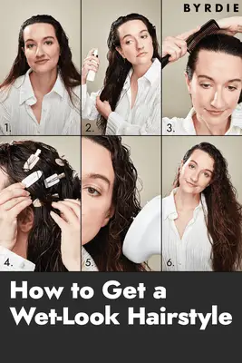 How to Pull Off the Wet Hairstyle Look