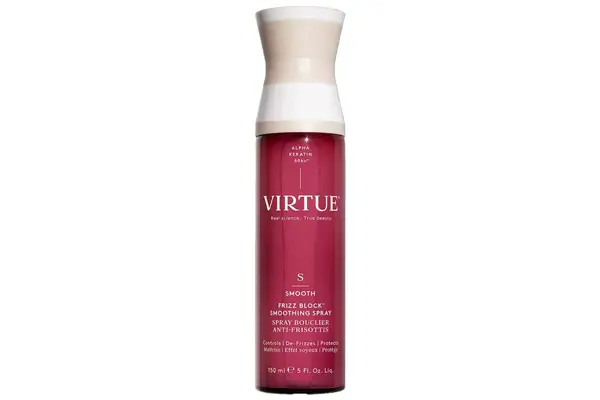 Virtue Frizz Block Humidity-Stopping Smoothing Spray for Frizz-Prone Hair