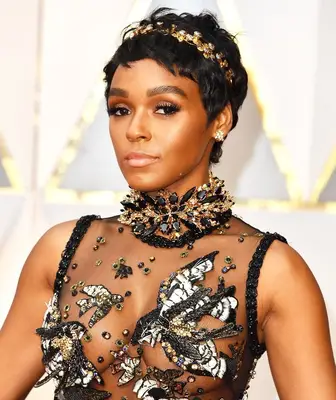 Janelle Monae short hair
