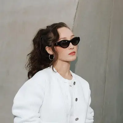 Havana Rose Liu wearing sunglasses