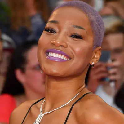 keke palmer purple buzzcut