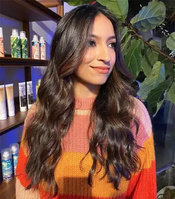 Golden Copper Balayage