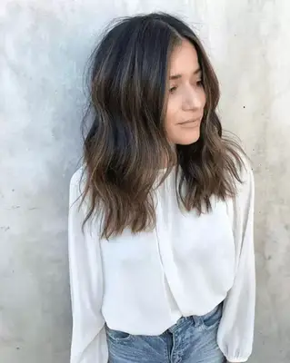 Cool Brown Balayage
