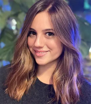 Dark Auburn Balayage