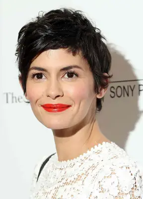 Audrey Tatou - Pixie Haircut