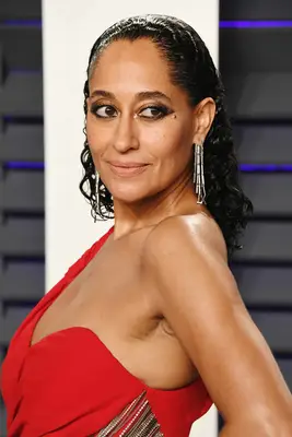 Tracee Ellis Ross with wet-look waves