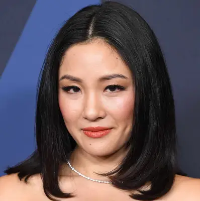 constance wu with sleek black bob