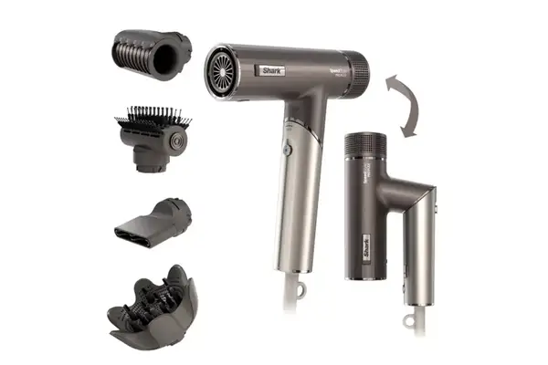 Shark SpeedStyle Pro FLEX Hair Dryer System Shark with attachments