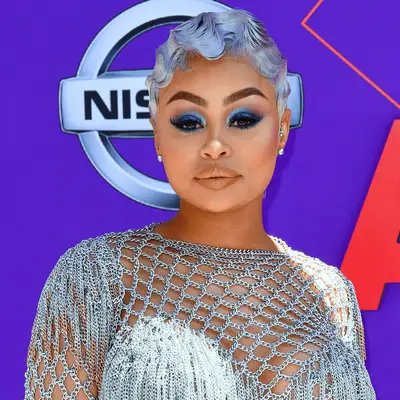 Blac Chyna wears lavender finger waves pixie to BET awards