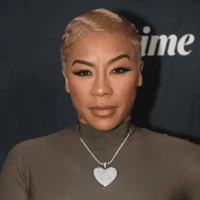 Keyshia Cole wears blonde finger waves pixie to Lifetime