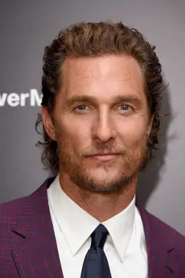 Matthew McConaughey with slicked back hair