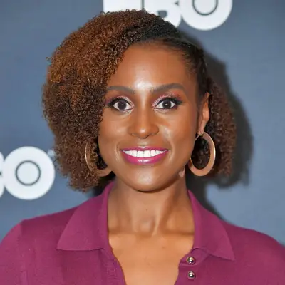 Issa Rae with layered lob 