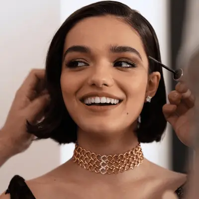 Rachel Zeigler with a chin-skimming bob