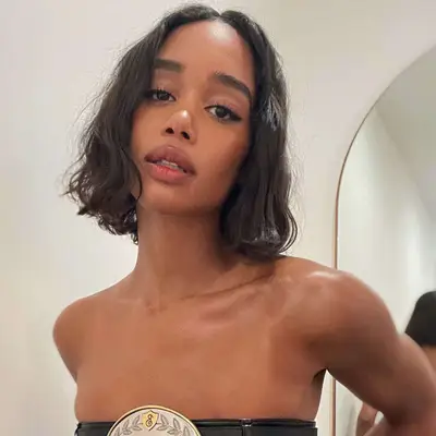 Laura Harrier Cool Brunette Hair 