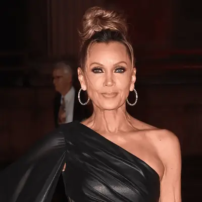 vanessa williams wearing high bun