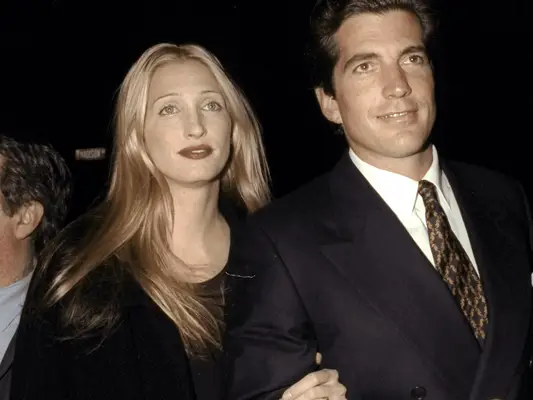 Carolyn Besette Kennedy and John F Kennedy Juinior