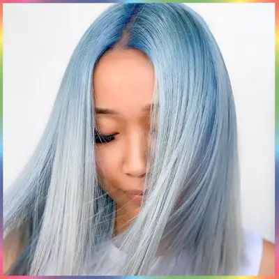 color changing blue hair dye