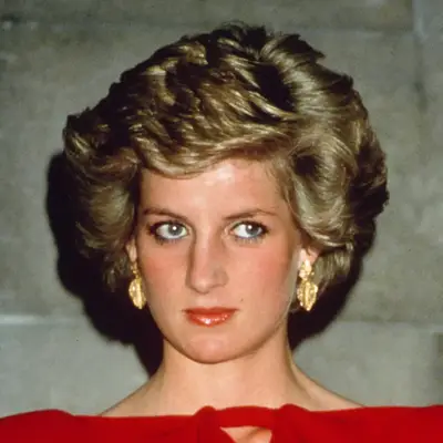 Princess Diana wears a circular-shaped bob cut