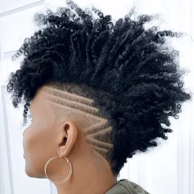 Undercuts for Women Patterned with Pigtails