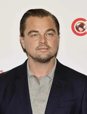 Leonardo DiCaprio with a sleek hairstyle at the 2023 CinemaCon in Las Vegas