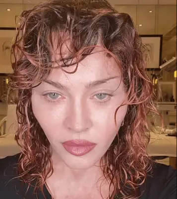 Tina Turner with iconic shullet hair