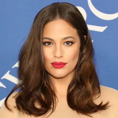 Chocolate Brown Hair Golden Undertones Ashley Graham
