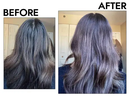 A collage of shampoos for hard water, including Ouai, Living Proof, GIRL + HAIR, and Pattern Beauty