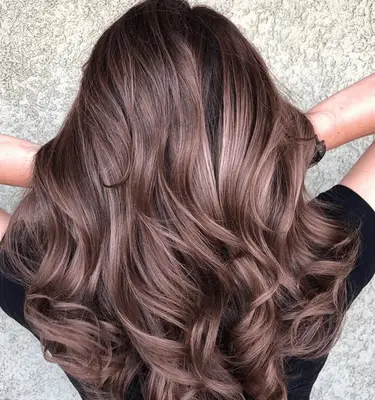 chocolate mauve hair