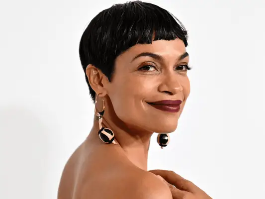 US actress Rosario Dawson attends the CFDA Fashion Awards at the American Museum of Natural History in New York on November 6, 2023. (Photo by ANGELA WEISS / AFP) (Photo by ANGELA WEISS/AFP via Getty Images)
