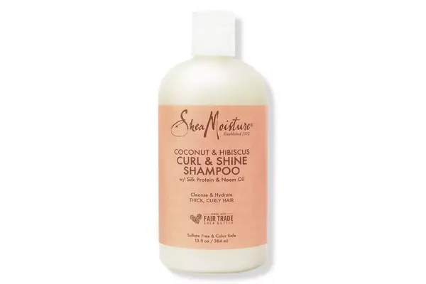 SheaMoisture Coconut & Hibiscus Curl & Shine Shampoo