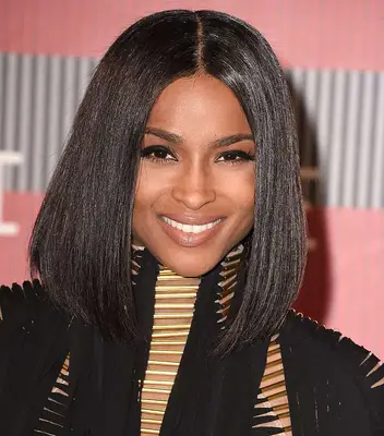 Ciara with layered lob 