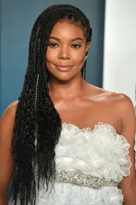 Gabrielle Union long braided hair