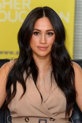Meghan Markle with long layers