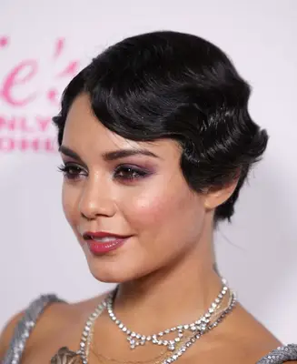 Vanessa Hudgens with finger wave bixie
