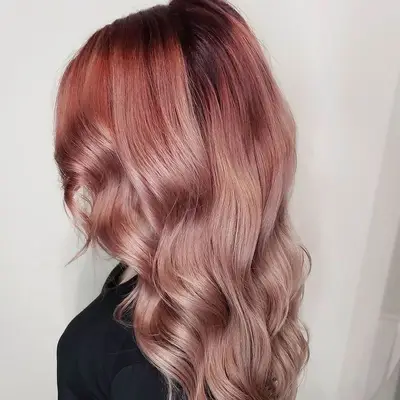 Everyday Rose Gold ombré Hair 