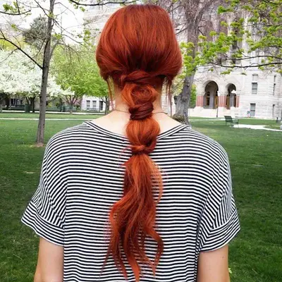 Quick and Easy Hairstyles for Long Hair Knotted Ponytail
