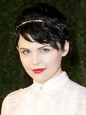 Short hairstyles: Ginnifer Goodwin sports a jet-black crop