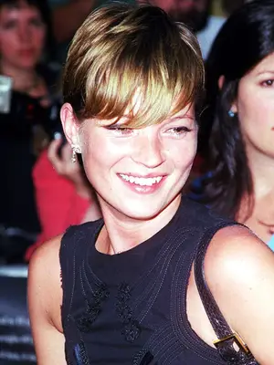 Short hairstyles: kate moss with pixie crop
