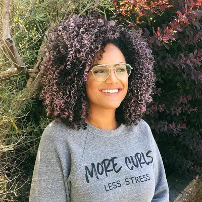 Lavender Hair Highlights