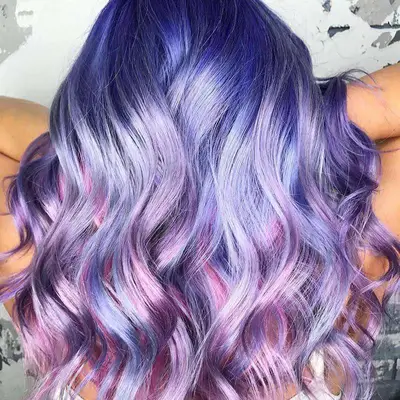 Lavender Hair Metallic
